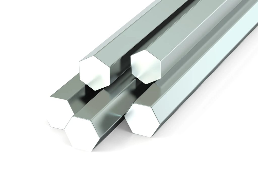 Quando utilizar barras sextavadas em aço inox?